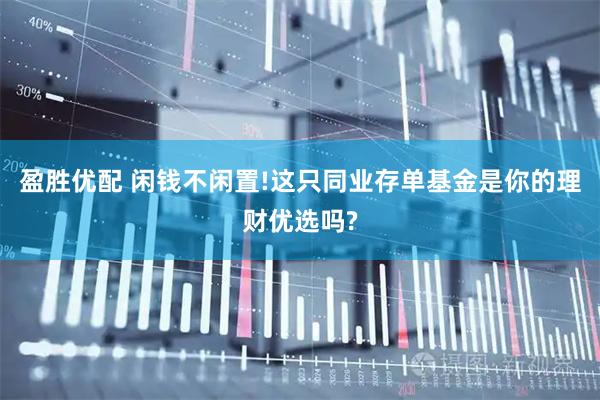 盈胜优配 闲钱不闲置!这只同业存单基金是你的理财优选吗?