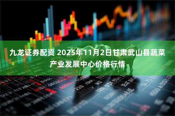 九龙证券配资 2025年11月2日甘肃武山县蔬菜产业发展中心价格行情
